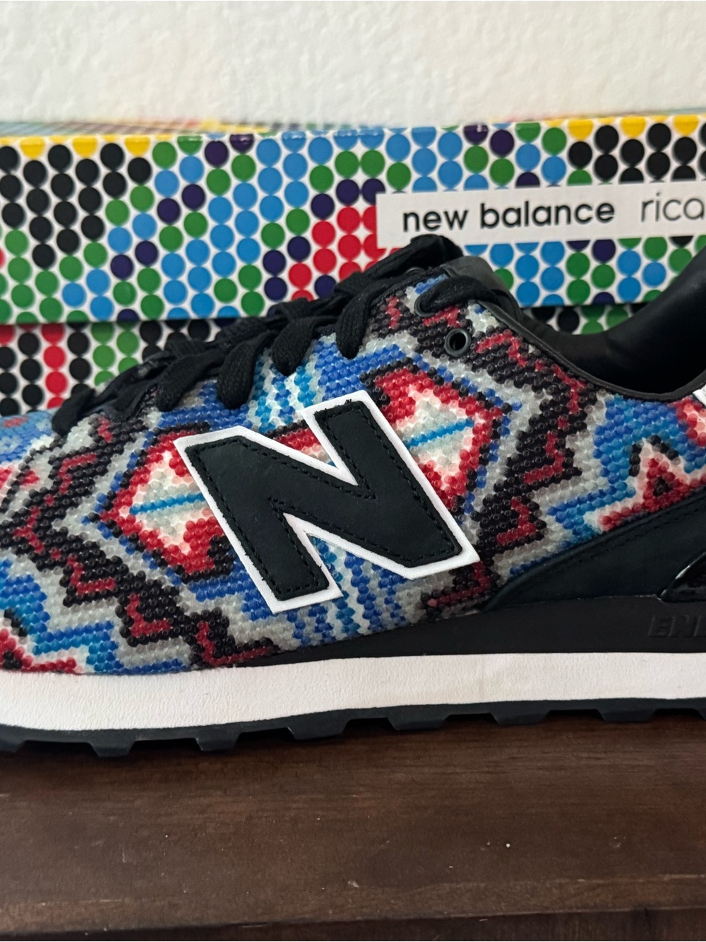 New Balance x Ricardo Seco 574 Multicolor Sneakers Men’s Size 10 UL574RS2
